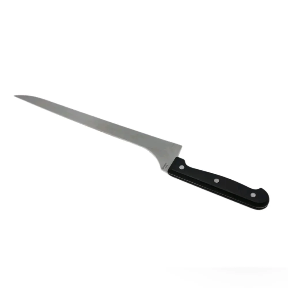 NWT Ronco Showtime 6 Star #3 Stainless Steel Kitchen Black Fillet Knife Cutlery